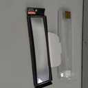 Broadway Rear View Mirror - Wide Angle Panoramic, Anti Glare, Blind Spot, Universal, White