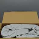 Inflatable Couch Flocked Air Sofa Bed, Blow Up Sofa for Camping, Gray (Grey)