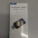 Wireless CarPlay Adapter Android Auto, 2 in 1 Wired to Wireless Carplay Dongle Fit for Factory Wired CarPlay/Android Auto Cars 2016+, 5GHz WiFi Low Latency Plug & Play Online Update Black