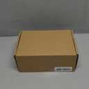 Coolnews Gold Glass Door Knobs with Lock - Satin Brass Modern Crystal Interior for Bedroom and Bathroom (Privacy)