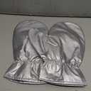 Garment Steamer Ironing Gloves Flexible Anti Steam Mitt Heat Resistant Waterproof Protective Ironing Glove for Steaming Clothes -1 Pair