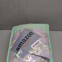 Joyreap 2 Pieces Cotton Quilt Set for Girls, Twin Size Pink Flower Stripes Boho Design for Girls, Cozy Lightweight Quilt Bedspread Bed Cover for All Season- 68x86 inches