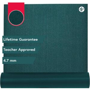 Manduka Prolite Yoga and Pilates Mat 4.7mm Thick, Non-Slip, Non-Toxic, Eco-Friendly, Long. Made with Dense Cushioning for Stability and Support