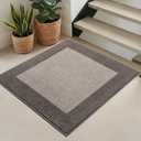 Square Rug 36" x 36", Kitchen Rug for Floor, Room, Roll Packing