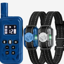 Dog Training Collar with Remote No Shock, Remote Control Dog Trainer Waterproof Dog Training Device Anti Barking Device, Dog Training Supplies with Remote for 5-120 Lbs All Breeds
