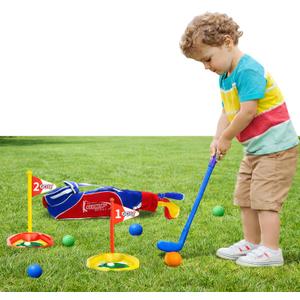 Atlasonix Toddler Golf Set - Toddler Golf Clubs | Kids Golf Clubs Includes Kid Golfer Bag, Gloves, 8 Balls and 4 Sticks - Sports and Outdoor Play Toys, Outdoor Toys, Kids Outdoor Play Equipment