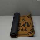 Outdoor Floor Mats for Home Entrance, Funny Doormats for Front Door for He is Risen Matthew 0.4" Low Profile Rubber Backing Slip-Resistant Weatherproof 23.6X15.7 Inch