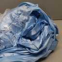 Satin Baby Blue Chair Sashes Bows 50 Pack - 7x108 Inches Light Blue Chair Sashes Ties Ribbons for Wedding Party Birthday Baby Shower Decor