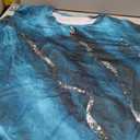 Zeagoo Long Sleeve Shirts for Women Crew Neck Casual Fall Fashion Blouses Basic Tunic Tops Dressy Work Clothes (Large, Floral Green-cx287)