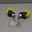 2 Pack Complete Caster Wheels Assembly Fit for Razor Crazy Cart XL DLX, 360 Widen Caster Wheel, Plug and Play, 70mm  50mm