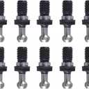 HGC 10pcs BT30 45 Degree Pull Stud Retention Knob CNC Milling Tool Holder