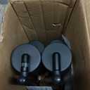 BoostArea 6 Light Track Lighting Kit, Black 6 Way Ceiling Spot Lighting, Center Swivel Track Light Heads, Flexibly Rotatable Light Head for Kitchen, Living Room, Bedroom, GU10 Bulb Not Included