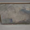 InSimSea Framed Canvas Wall Art Vintage Decor, Home Decor Classical Oil Paintings Sky Cloud Birds Prints, Vintage Landscape Large Wall Art for Living Room Bedroom Bathroom Office Decor, 20"x30"