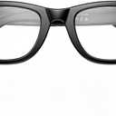 Smart Glasses with Camera 4K Bluetooth Glasses Replaceable Lenses with Chat GPT270mAh for Travel, Conferences,Driver,Translation, Voice Control & Object Recognition, Silicone Sound Tube