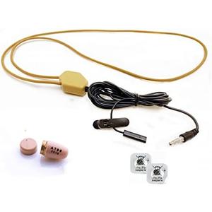 A780 Battery Life 8 Hours Spy Earpiece with Neckloop No Amplifier Work in Quiet Place