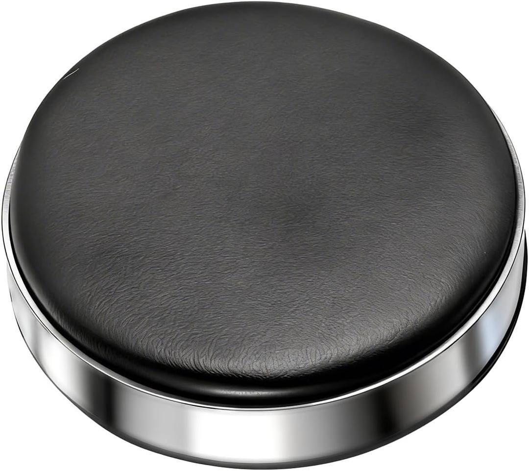 Thinp Watch Cushion, Round Watch Casing Cushion Leather Watches Protector Pad Holder Non-Slip Watches Repair Mat Watchmaking Tools for Movement Changing Battery Repair