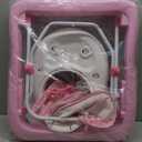 Bright Starts JuneBerry Walk-A-Bout Baby Walker and Entertainer, with Easy Fold Frame for Storage, Ages 6 Months +