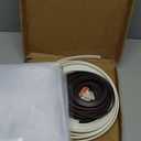 DIY Magnetic Window Insulation Kit 59"x61" Indoor Clear Film for Heat and Cold Winterizing Kit Cuttable Transparent Window Covering