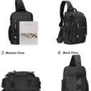 NICGID Sling Bags Chest Shoulder Backpacks, Laptop Backpack Crossbody Messenger Bag Travel Outdoor Men Women