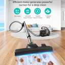 Aspiron Canister Vacuum, Upgraded 1600W Bagless Canister Vacuum Cleaner