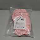 Baby Girl Winter Clothes Newborn Preemie Going Coming Home Outfit Ruffle Mitten Sweater Romper Cute Knit Jumpsuit (3-6 Months, Daddys Girk Bow Pink)