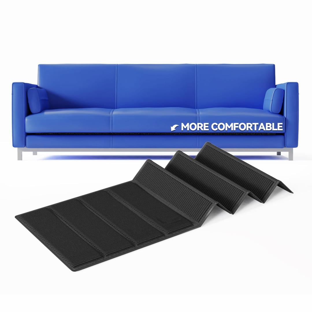 Irrical 10mm Thickened Sofa Support Pad, 22.5X70'' Breathable, MoistureProof with Anti-Slip Dots Design