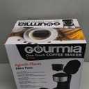 Gourmia Coffee Maker  5 Cup, One-Touch Brew, Pause & Serve, Automatic Keep Warm, Stainless Steel Accents, Black