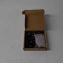 60 Pcs E10 Screw Mini Bulbs Warm White Bulb Light and E10 Mini Bulb Holder Screw Type Bulb Socket Black Plastic Bulb Holder for Student Experiment Lighting DIY Accessories (1.5V, 0.3A)
