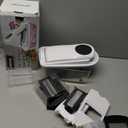 8 Blade All-in-1 Vegetable Chopper Mandoline Slicer with Container, Food Chopper, Onion Chopper, Veggie Cutter for Salad, Kitchen Gadgets Accessories Essentials, White