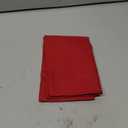 D'Moksha Homes Linen Red Table Runner 36 Inches - 100% Pure Linen Small Table Runner 14 x 36 Inch for Dresser, Coffee Tables, Mothers Day, Spring - Machine Washable