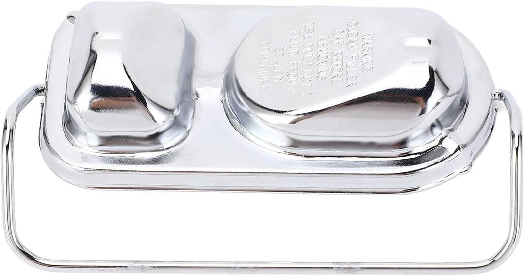 Chrome Brake Master Cylinder Cover Gasket Single Bail Master Cylinder Cover for Ben Style 1973  1983