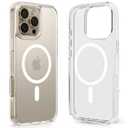 CASE GUY for iPhone 16 Pro Case, Clear [Shockproof Bumper] [Military-Grade] Drop Protection, [Not-Yellowing] Compatible with Magsafe, Slim Fit, TPU Protective Case (2025) Transparent