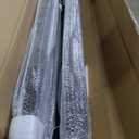 VIVOHOME 2-Pack 6 Step Galvanized Steel Hand Rails for Outdoor Steps  Curved Ends and Safety Balusters Exterior Railing for Porch, Deck, or Indoor Stairs, Complete Installation Kit