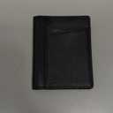 Cow Leather Wallet for Men Male Real Cow Vintage Handmade Clutch Purse Card Holder Phone Bag (D)