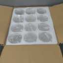 TBWIND 12pcs Glass Cylinder Vases for Centerpieces, 6 Inch Clear Flower Vases for Wedding Decorations and Indoor Home Decor, Hurricane Candle Holder for Table Shelf, Party