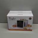 Toaster 2 Slice with Smart Digital Touchscreen & 1-Touch Memory | Stainless Steel 1.5" Extra-Wide Slots for Bagels & Artisan Bread | 900W for Fast, Even Toasting | Defrost, Reheat, Single-Slice Mode