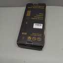 Round Hair Blow Dryer Brush - 1.2 Inch Ceramic Barrel Hair Dryer Brush for Short/Middle Hair, One Step Drying, Volumizing, Straightening and Styling, Negative Ionic Dryer Brush (Black-Golden, 1.2)