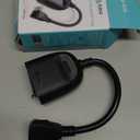 Kasa Outdoor Smart Plug, Smart Home Wi-Fi Outlet Timer, Max Load 15A/1875W, IP64 Weather Resistance, Compatible with Alexa, Google Home & SmartThings, No Hub Required, ETL Certified(KP401)