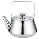 1.6 Quart stainless steel teapot with Infuser A modern, minimalist style