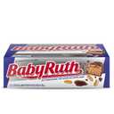 Baby Ruth, Chocolatey, Peanut, Caramel, Nougat, Full Size Individually Wrapped Candy Bars, 1.9 oz each, Bulk 24 Pack (EXP 01/05/27)