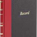 Boorum & Pease Small Account Book, Record Ruled to Document Facts, Events & Notes, 5" x 7-1/2", 144 Pages (96304EE)