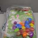 LINAYE 200 Packs Prefilled Easter Eggs with Toys Inside  Pre Filled Stuffed Easter Eggs for Hunt, Basket Stuffers, Party Favors Gifts for Kids Toddler