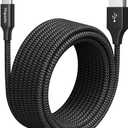 etguuds USB C Cable [20ft/6m], 1-Pack, Long USB-A 2.0 to USB-C Cable, Fast Charging Type C Charger Cord Nylon Braided for Samsung Galaxy Note, LG, Moto, Pixel, Switch, and Other USB C Devices