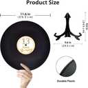 Vinyl Record Sweet 13 Birthday Decorations 11.6"X11.6", 13th birthday decorations Party Favor Sign Poster, 13th Birthday Guest Book Alternative, Great Sweet 13 Gifts for Girls or Boys (13 Years Old)
