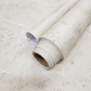Extra-Thick Contact Paper (Matte Finish) - Marble Peel and Stick Wallpaper & Backsplash for Countertops & Furniture - Waterproof Self-Adhesive Film - 39.4" x 118.1" (Tuscan Beige / Textured Surface)