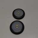 2Pcs 110mm Scooter Wheels - 110mm Pro Kick Scooter Wheels Replacement Pair-Plastic Core 110mm Scooter Wheels for Razor Fuzion Scooters (Gray)