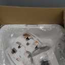 Sfozstra Cat Litter Box with Lid, Fully Enclosed Splash-Proof and Leak-Proof Urine High Edge and Odorless Cat Litter Box, Easy to Installation and Clean (Black with Pedal(S))