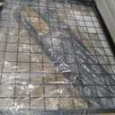 M METERXITY Stainless Steel Pizza Oven Table for Ooni, 650lbs Outdoor Grill Cart with Wheels and Handle, 32"x 24" Three-Shelf Food Prep Cart for Griddle, Movable Outdoor Pizza Cart