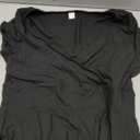 Verdusa Women's A Line Wedding Guest Dresses V Neck Short Sleeve Fit and Flare Dress XL