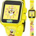 SpongeBob SquarePants Kids Smart Watch Touchscreen with Camera Games Stopwatch Alarm Fitness Tracker Photo Video Recorder  Fits Wrist Sizes 5.5" to 8"
